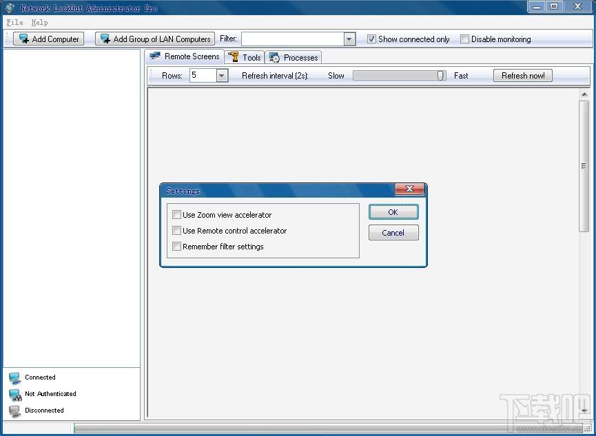 Network LookOut Administrator Pro,远程监控