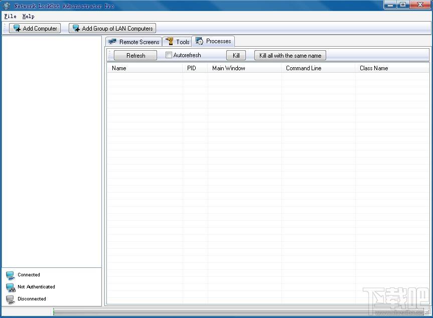 Network LookOut Administrator Pro,远程监控