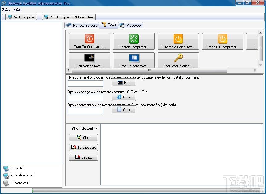 Network LookOut Administrator Pro,远程监控
