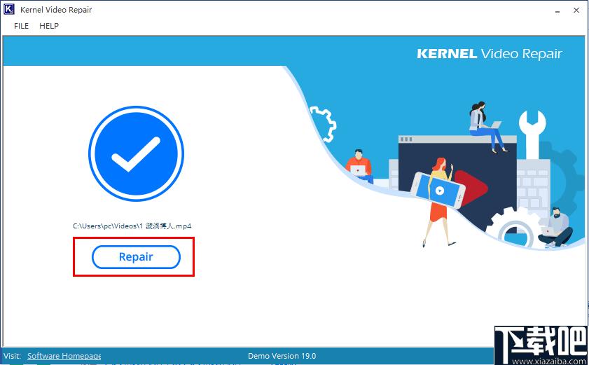 Kernel Video Repair下载,视频修复